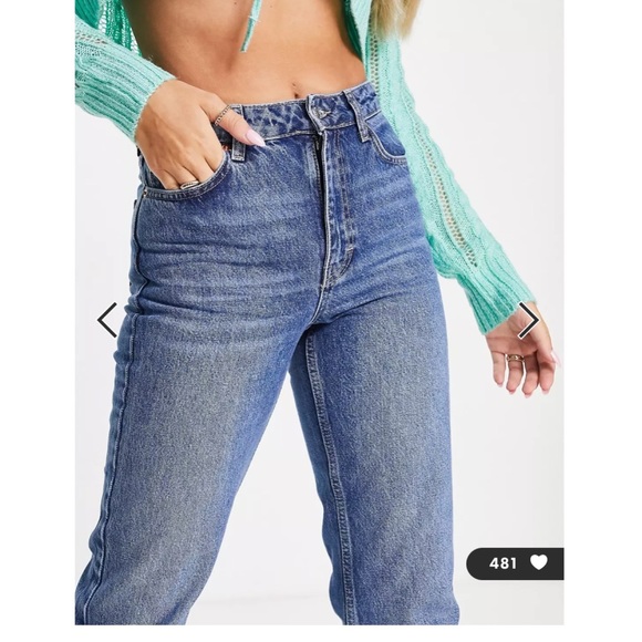 NWT TOP SHOP 90s Flare - Picture 4 of 13